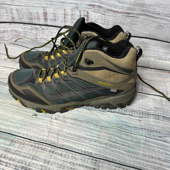 Merrell Moab FST Ice Plus Thermo Boots Pine Grove Dusty Olive 11.5 - Picture 2 of 4